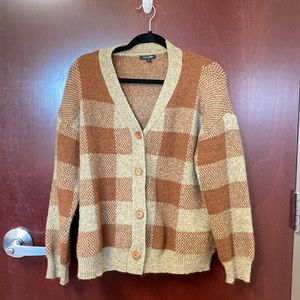 final offer! L checkered cardigan